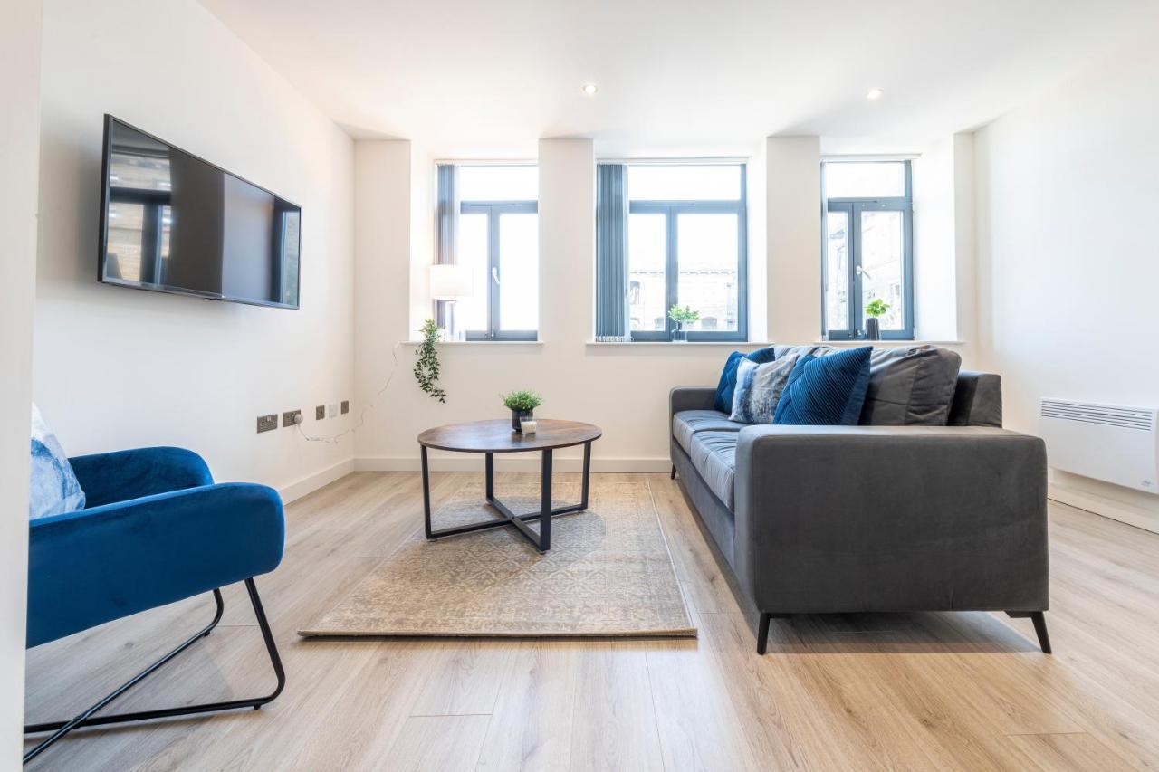 Stylish 2 Bed Apartment Close To City Bradford  Ngoại thất bức ảnh